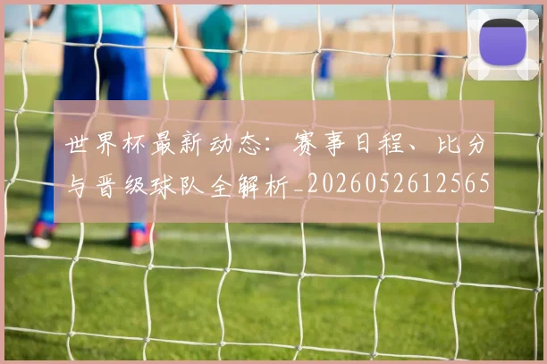 世界杯最新动态:赛事日程、比分与晋级球队全解析_20260526125656